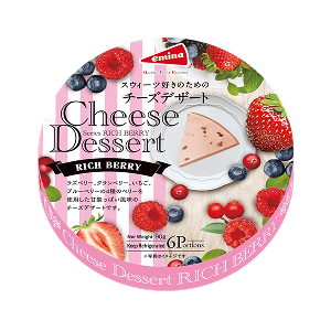 Emina Cheese Dessert Rich Berry 6P 90G